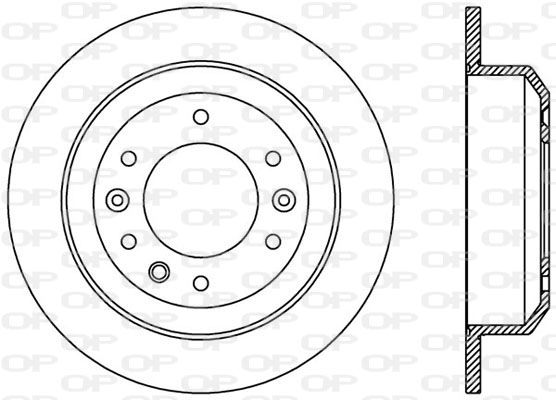 OPEN PARTS Jarrulevy BDA2372.10